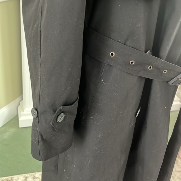 PIERRE CARDIN Vintage Removeable Quilted Lining Double Breasted Trench Coat NWOT - Picture 7 of 16